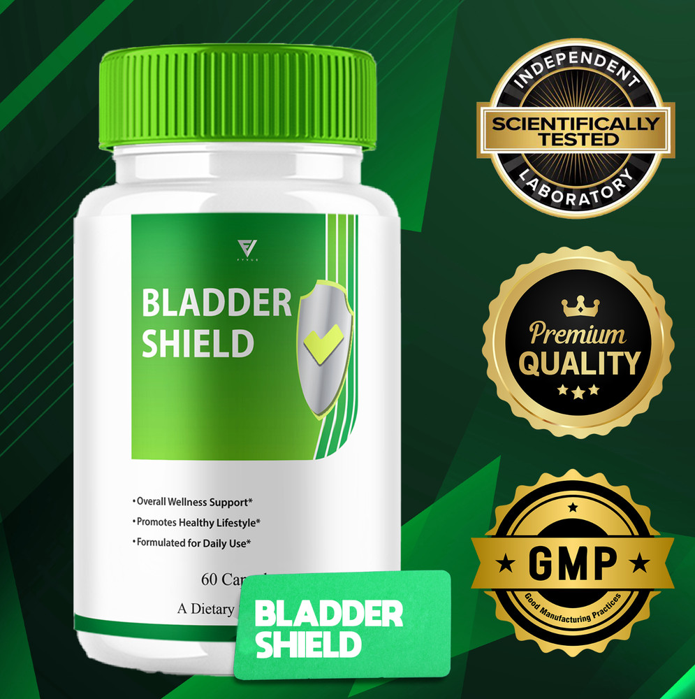 Bladder Shield Prostate Pills, BladderShield Support (60 Capsules)