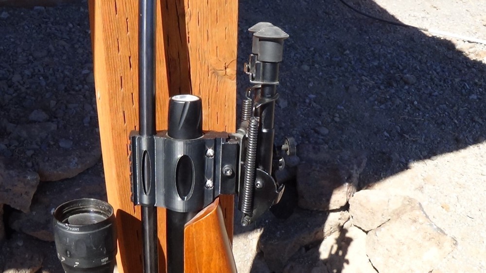 Bipod mount for AEA Challenger Standard rifles