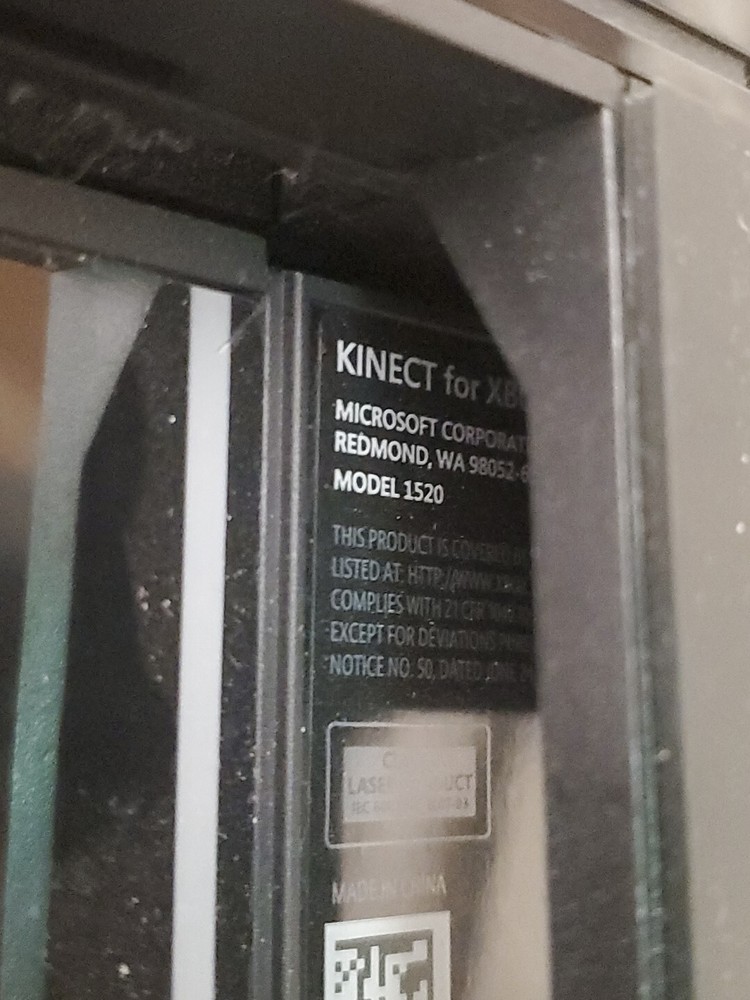 Microsoft Xbox One Kinect Sensor 1520 - Black