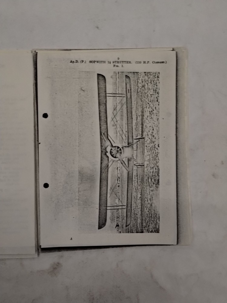 Sopwith 1 1/2 Strutter (110 H.P. Clerget) Rigging Notes-Copy