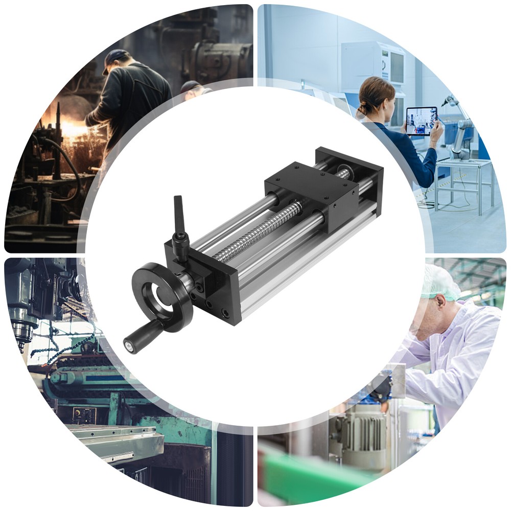 150mm Manual Sliding Table Linear Rail Guide Linear Guide Slide Stage Rail Guide