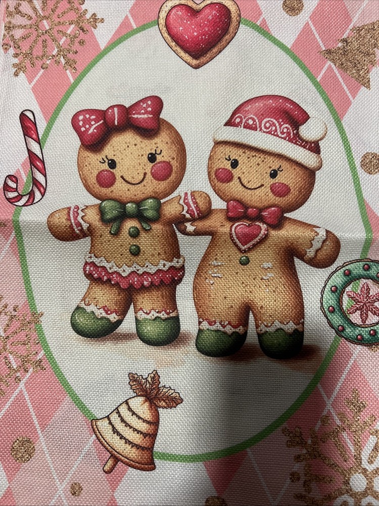 gingerbread table runner
