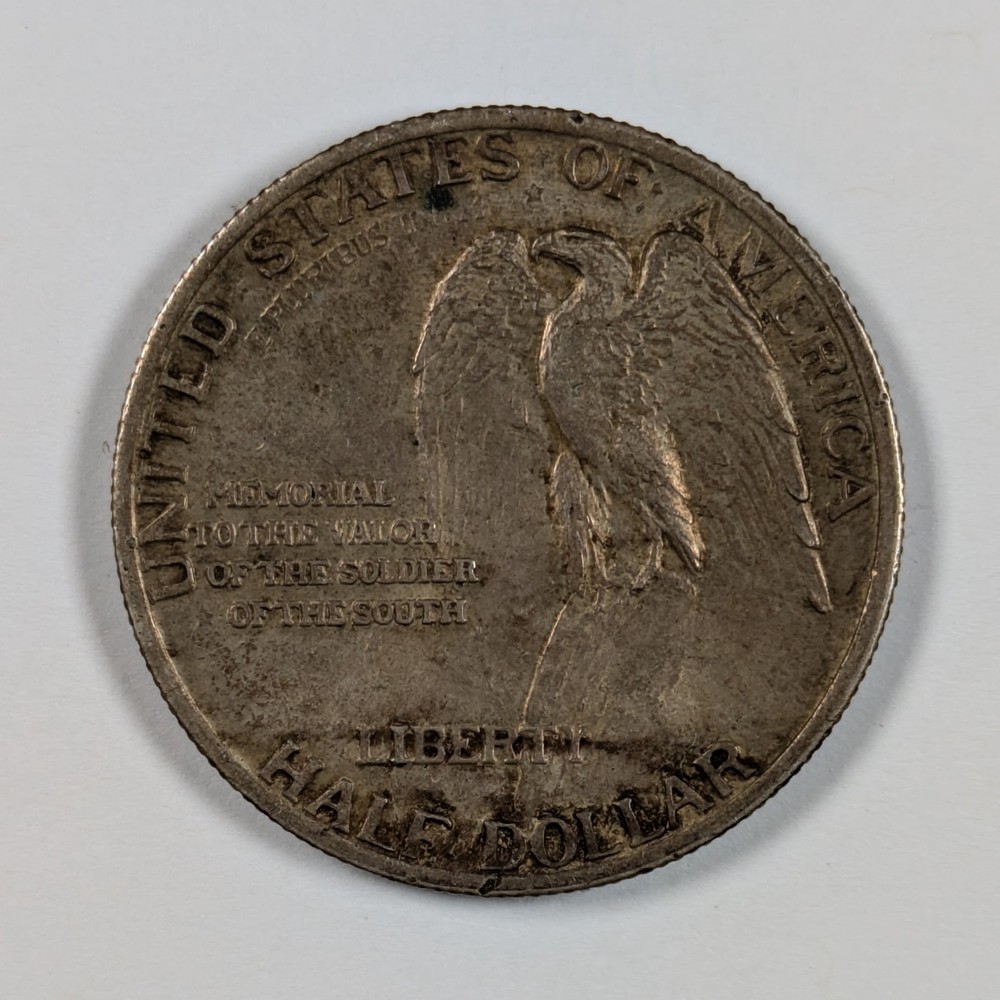 1925 Stone Mountain Silver Half Dollar XF