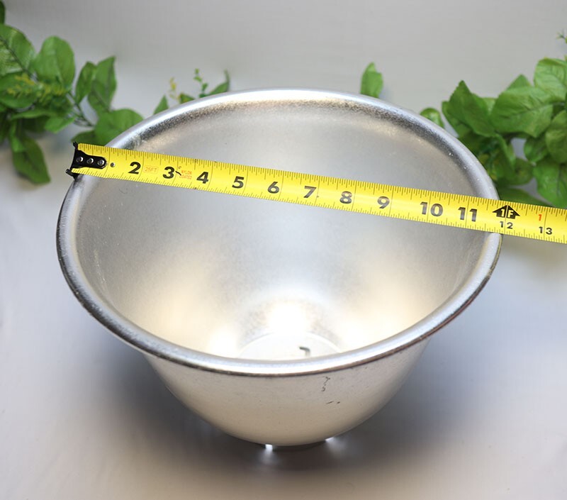 ⭐Reflector Bowl for Studio Light – 12" Diameter, 4" Opening – Silver Aluminum