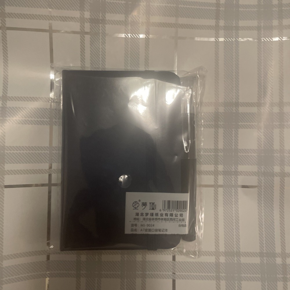 Miniature-Blue Velvet Note Pad With Pen