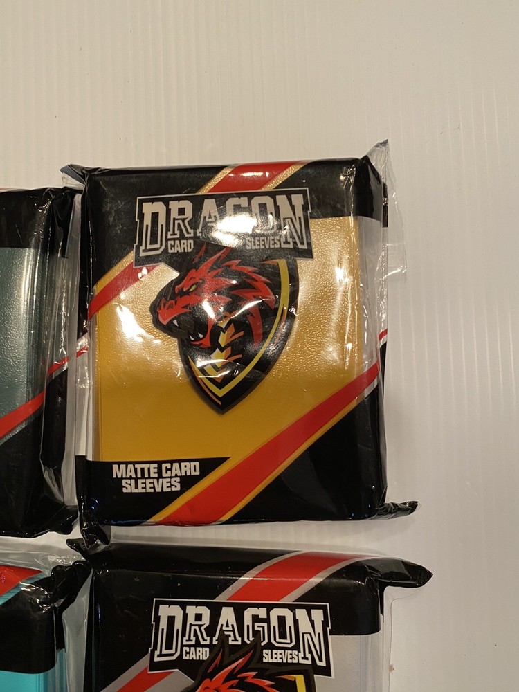 6-pack Dragon Shields 100CT Standard Size Deck Protector Classic Sleeves