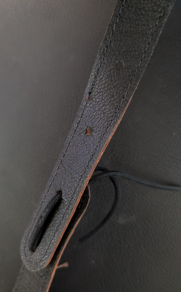 Levy's PMB32 2" Veg-Tan Leather Banjo Strap