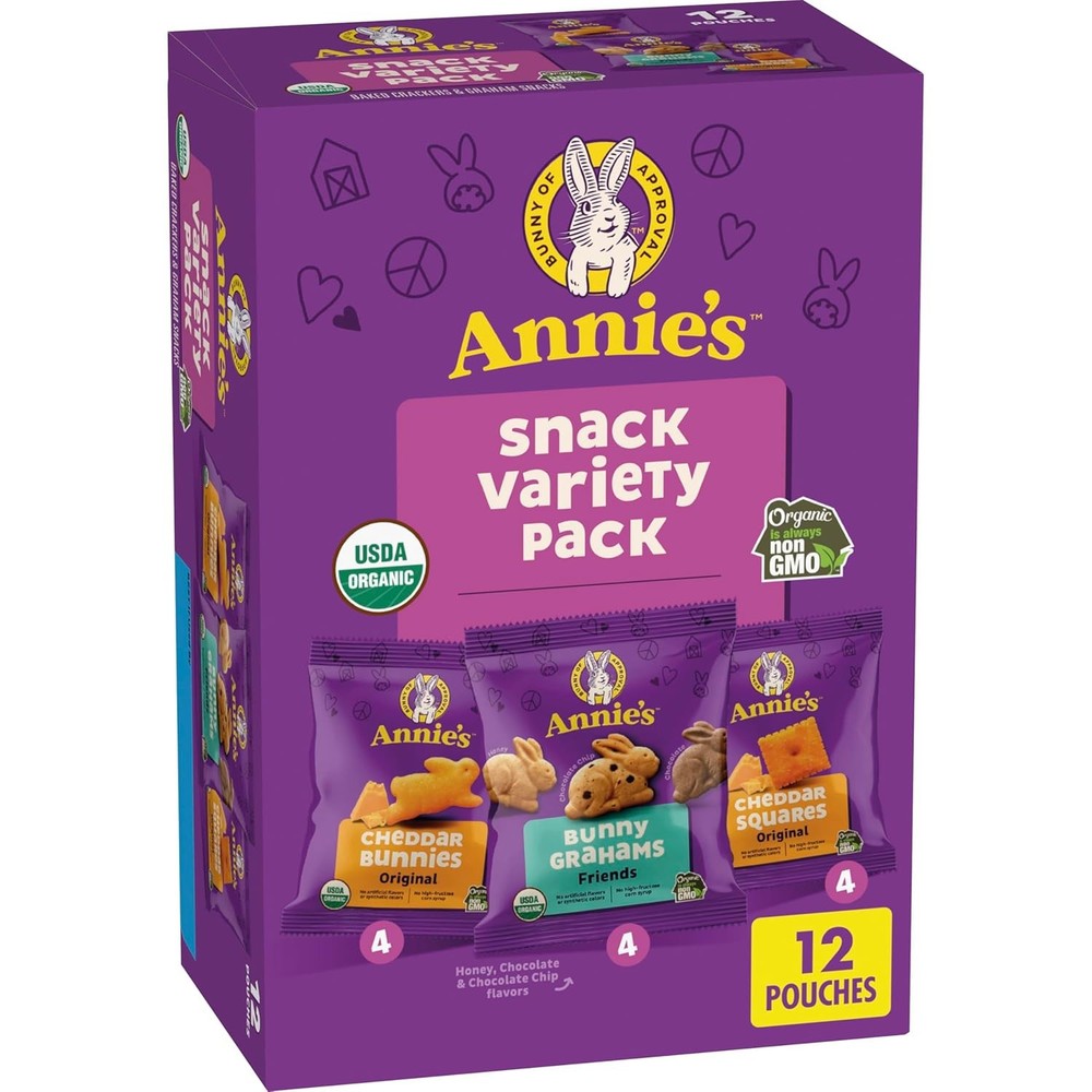 Organic Snack Variety Pack for Kids