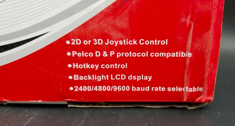 4D Speed Dome Keyboard Controller ~ Open Box ~ Never Used ~ Hotkey Control