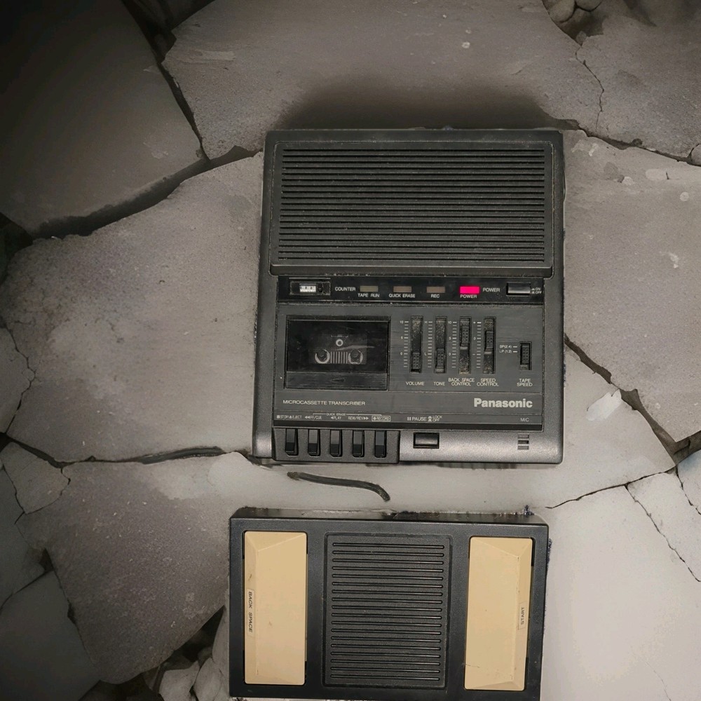 Panasonic Microcassette Voice Recorder Transcriber RR-930