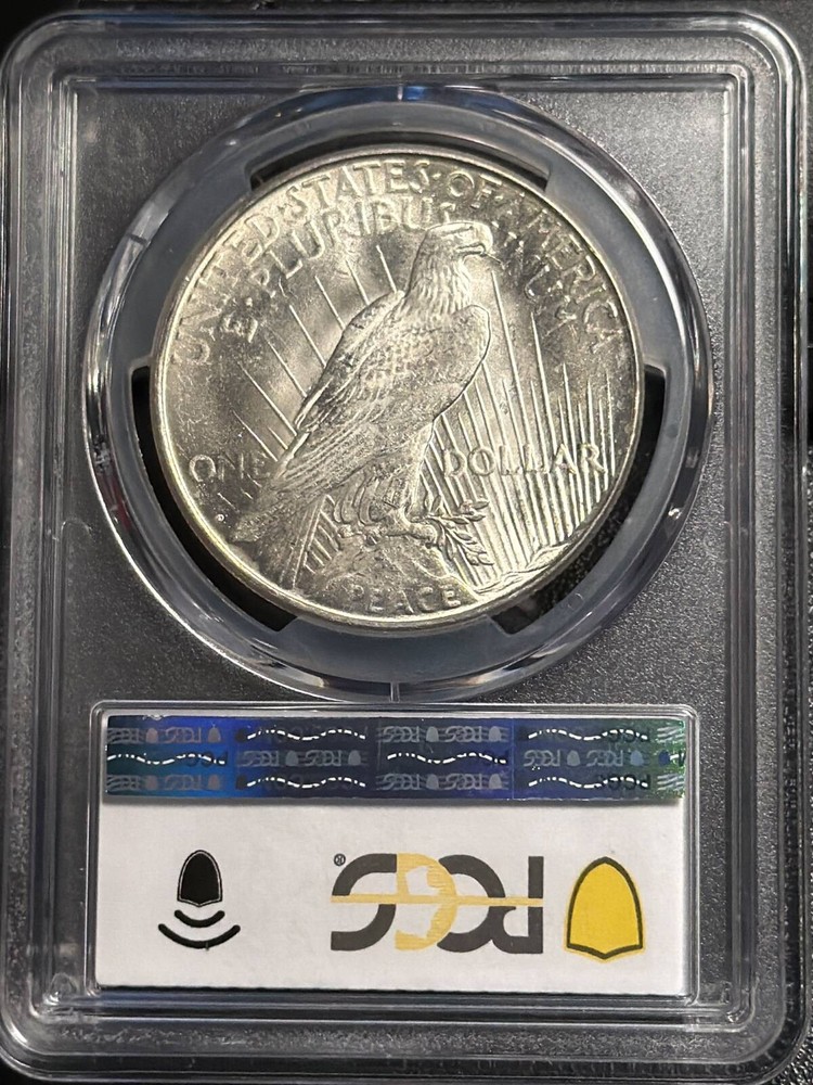 1923 D Peace Silver Dollar PCGS MS-62