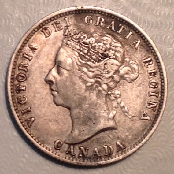 - Canada 1901 Victoria 25 Cents
