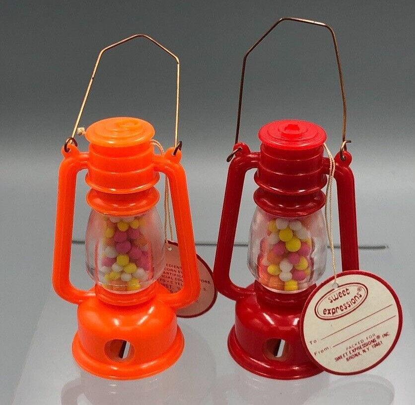 Vintage Full PENCIL SHARPENER Lantern CANDY CONTAINERS Sweet Expressions