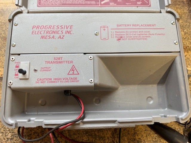 Progressive Electronics Model 528 Underground Wire & Valve Locator
