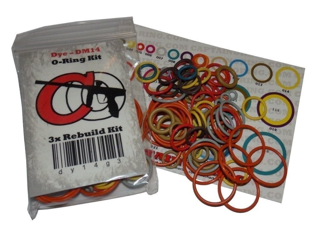 FEP Quest - Color Coded 3x Oring Rebuild Kit