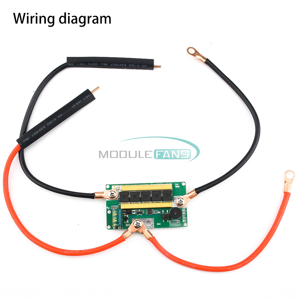 12V 100-200A Li-ion Battery Spot Welding Machine Control board DIY full Sets-