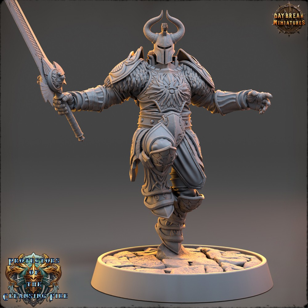 Protector of Fire FrontKnight | DayBreak Miniatures |