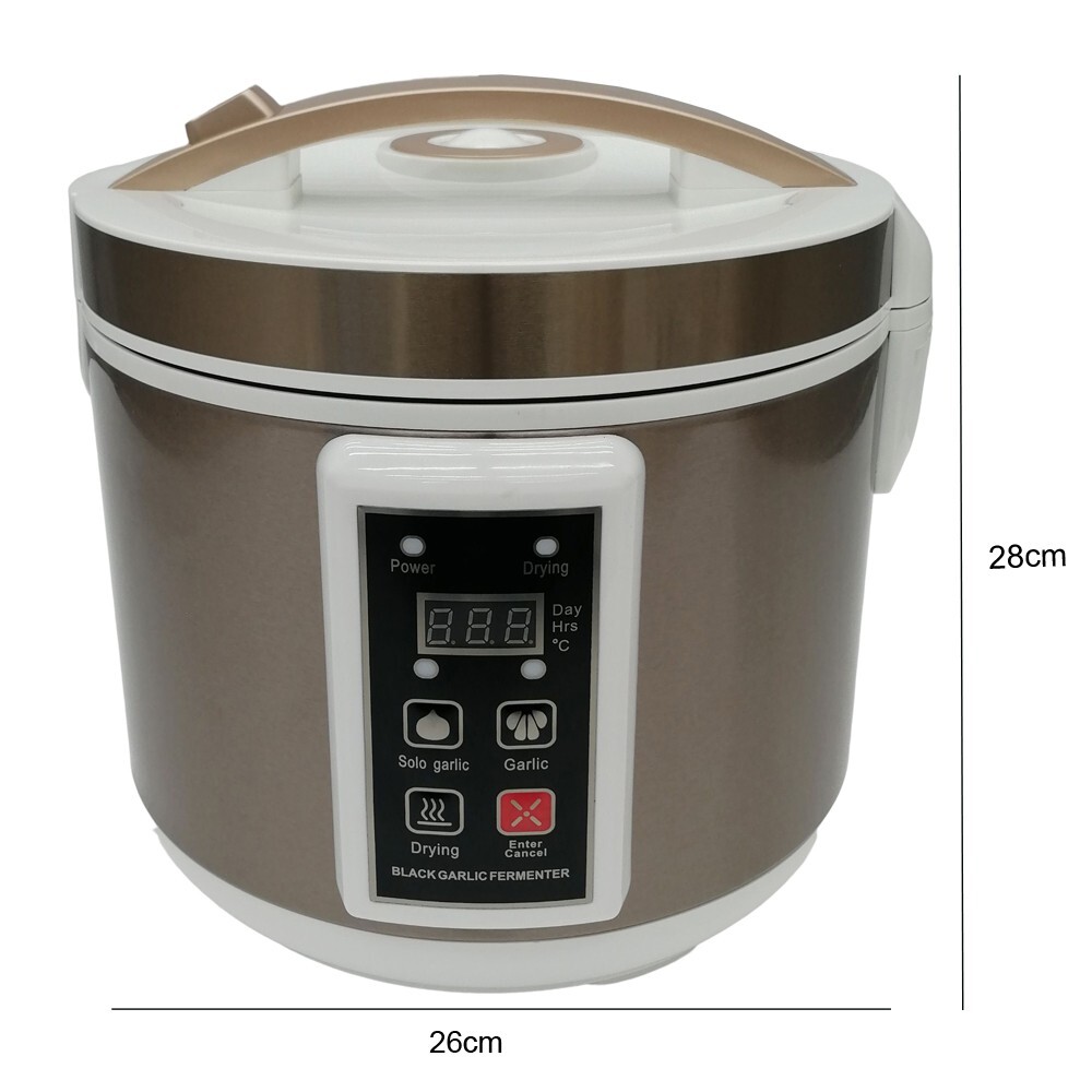 110V 6L 90W Non-stick Intelligent Automatic Black Garlic Fermenter Maker Machine