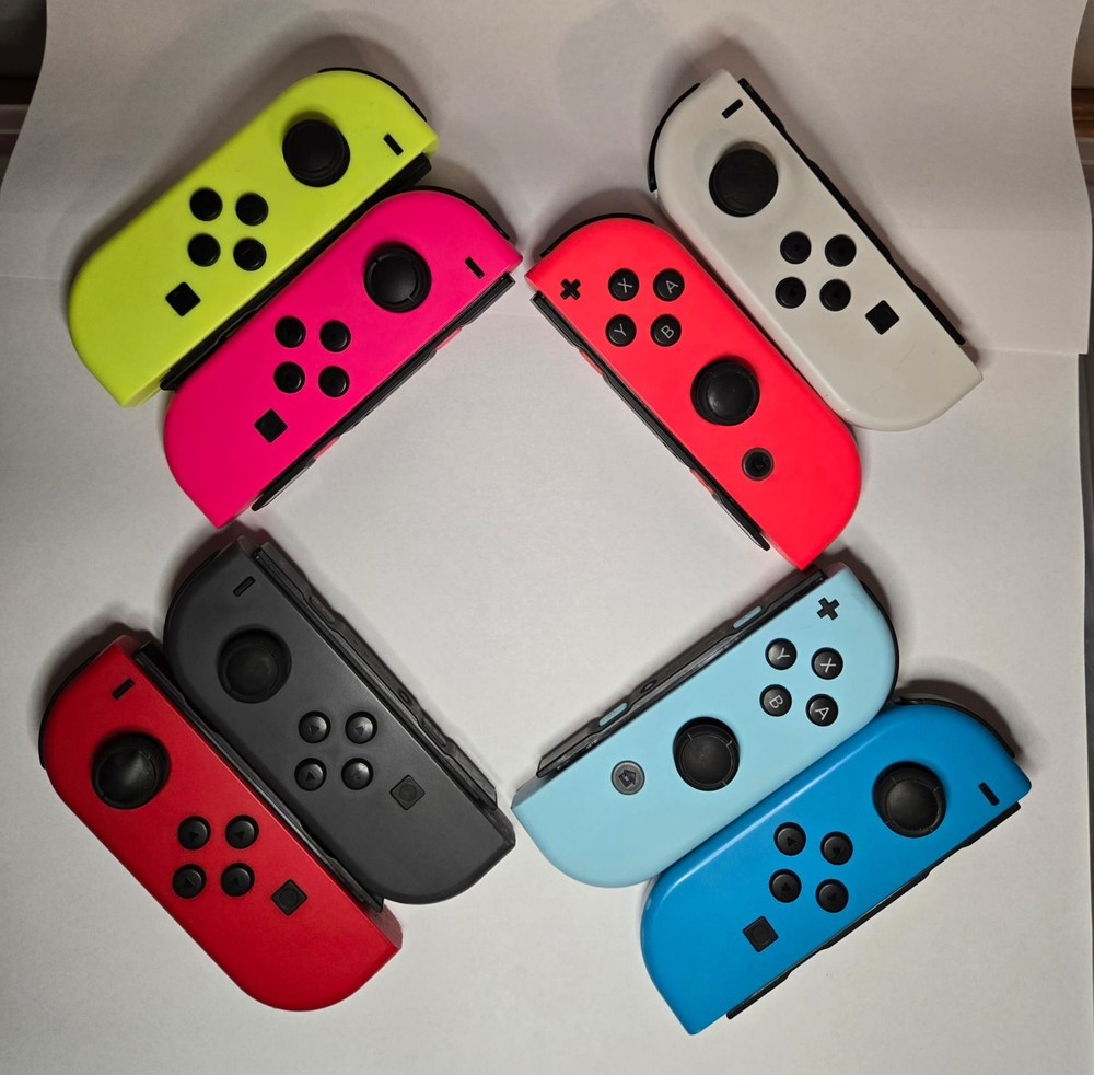 Nintendo Switch Joy-Con – No Drift, Connects & Charges – Choose Side/Color
