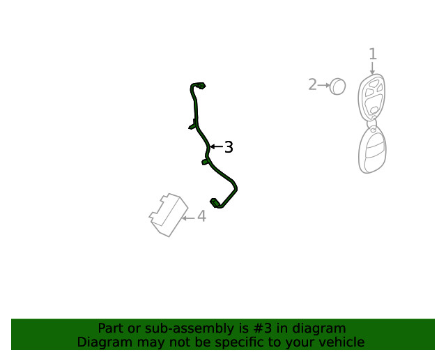 Genuine GM Antenna 25877325