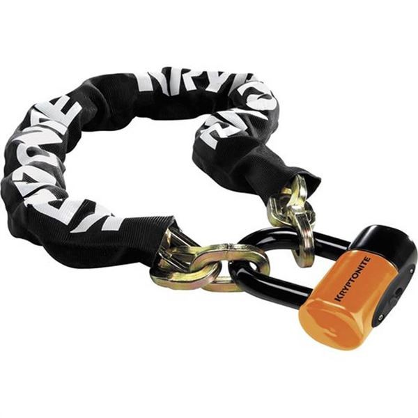 Kryptonite - 999522 - New York Chain with Evolution Series 4 Disc Lock, 5ft. -