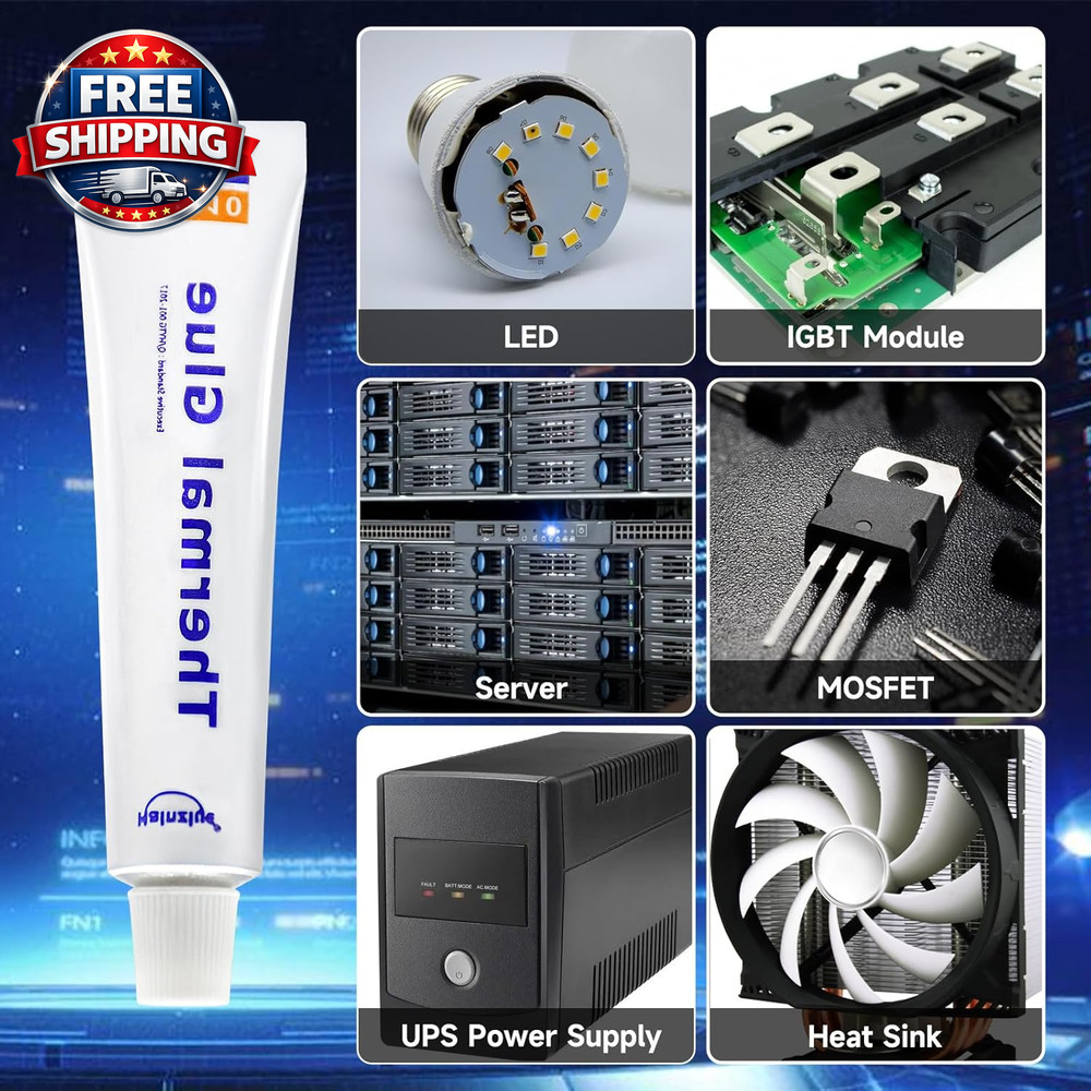 High-Performance 20g Thermal Conductive Glue for GPU & 3D Printer Cooling