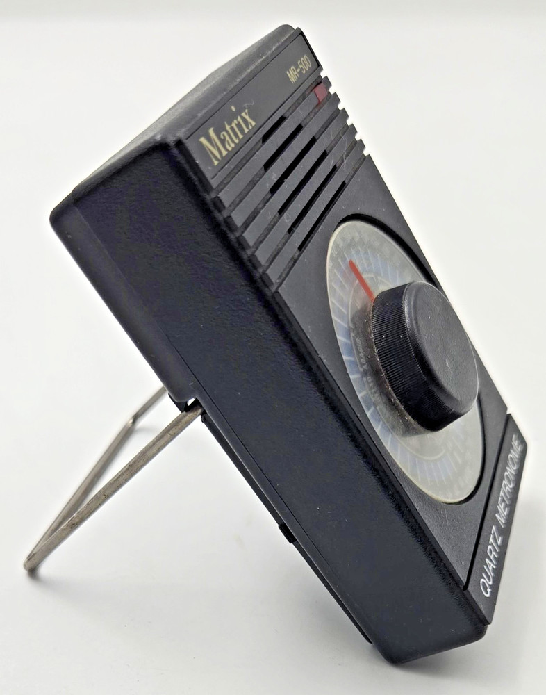 Vintage Matrix MR-500 Quartz Metronome - Tested Working