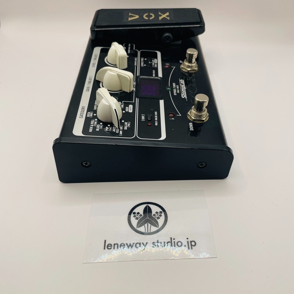 VOX StompLab SL2G Modeling Guitar Floor Multi-Effects Pedal tested to work