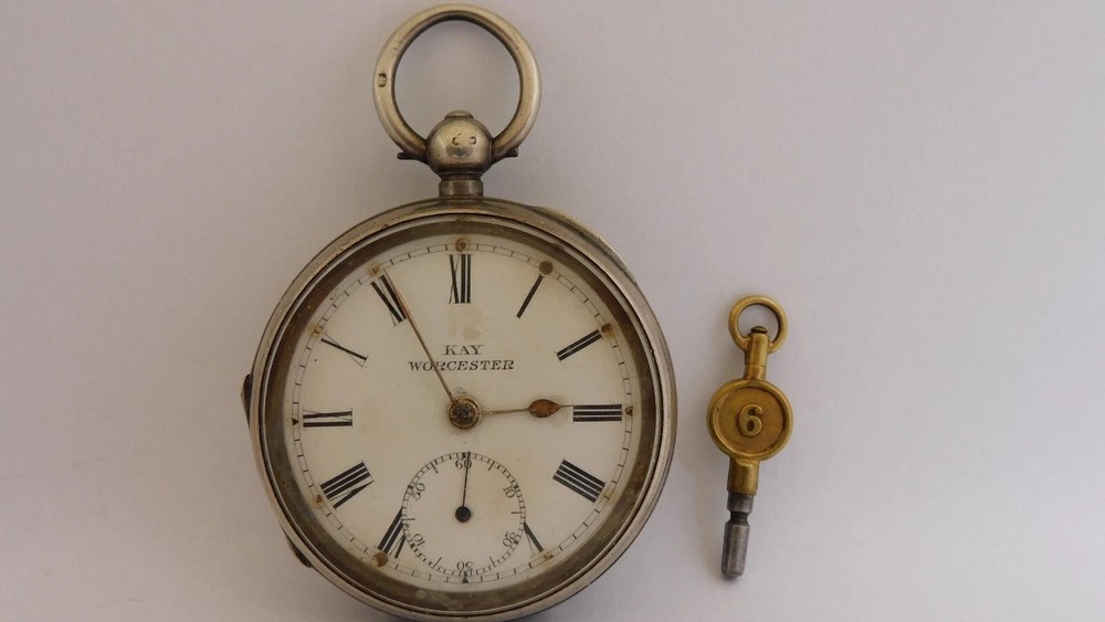 Working Silver Pocket Watch Silver Pocket Watch Working CMA1