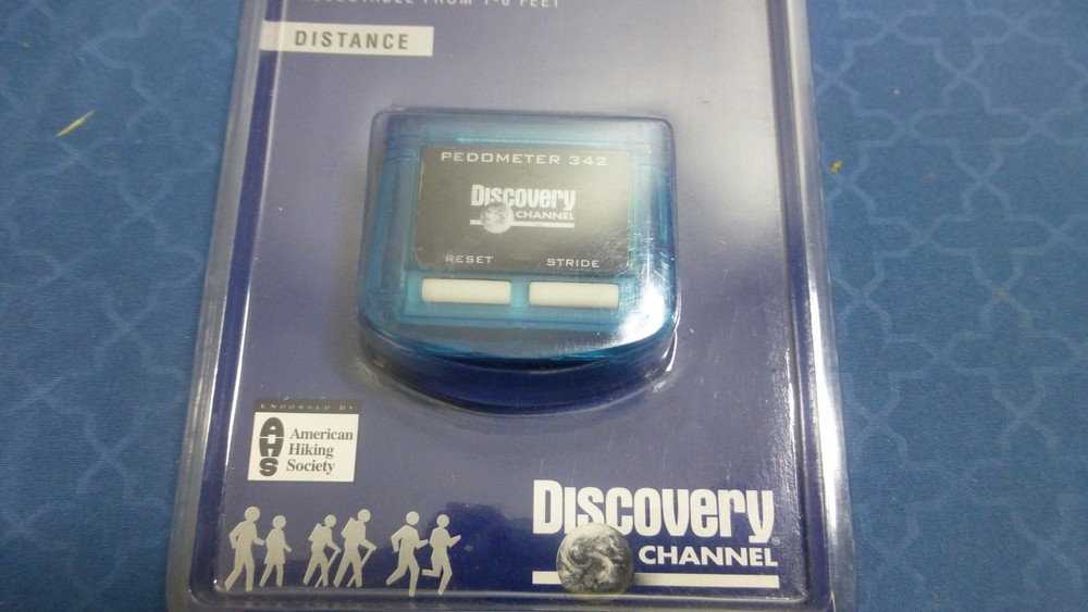 Discovery Channel Electronic Pedometer