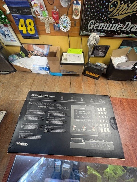 DigiTech RP360XPV-01 Black Guitar Multi-Effect Processor Pedal