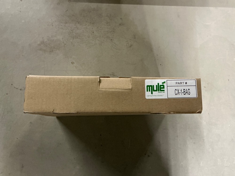 mule lighting die cast led exit sign CX-1-BG