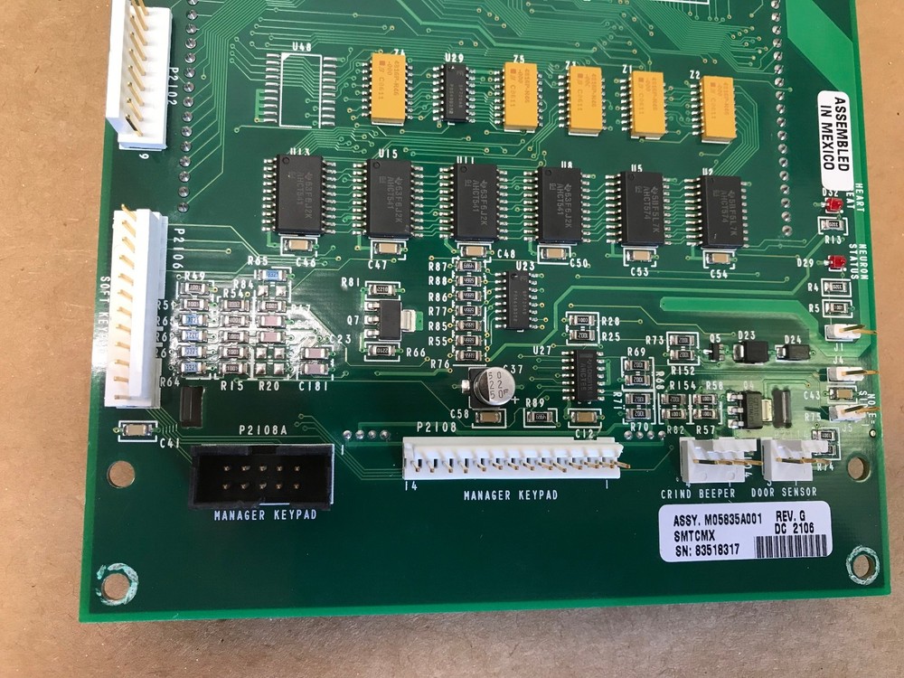 #S3C Gilbarco M05835A001 Pump Door Node 4 Display