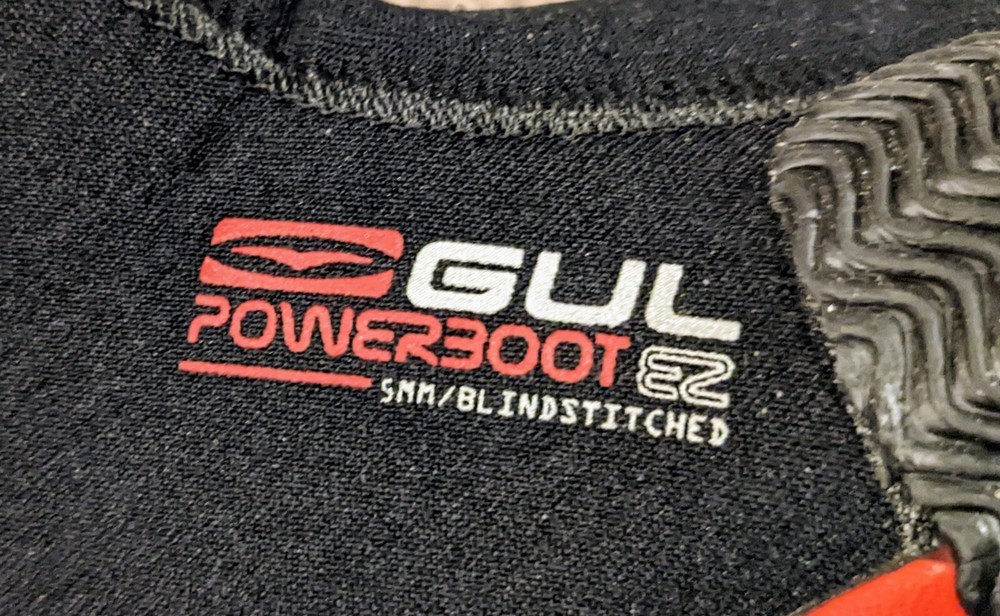 Gul Powerboot EZ 5mm Neoprene Boot Size JS Side Zip