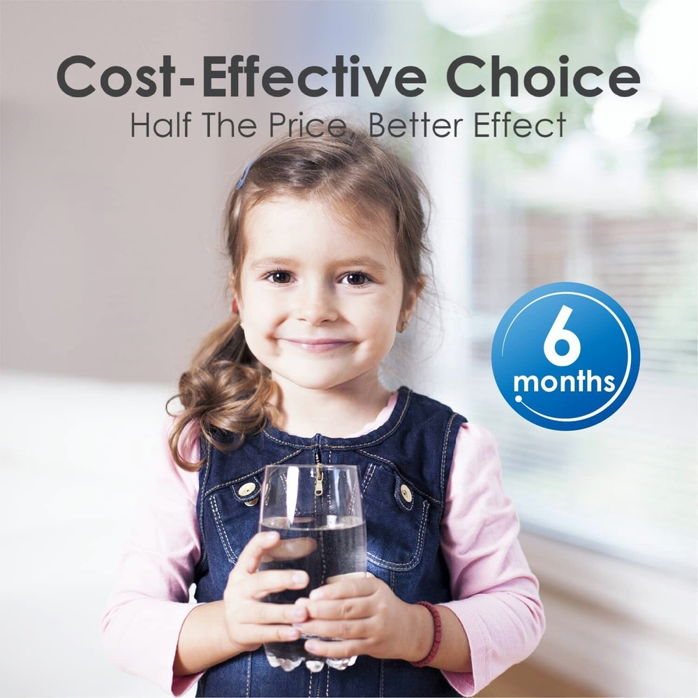 Waterdrop Replacement for LG® LT1000P® Refrigerator Water Filter, (1-6)PACK