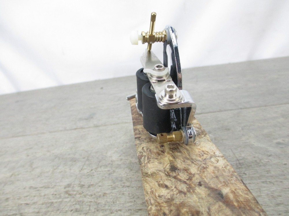 Tattoo Machine Liner Shader Chrome 10 Wrap Coils Tested & Ready Nice !