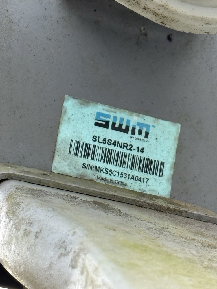 DirecTV SWM 5 Satellite LNB SL5S4NR2-14