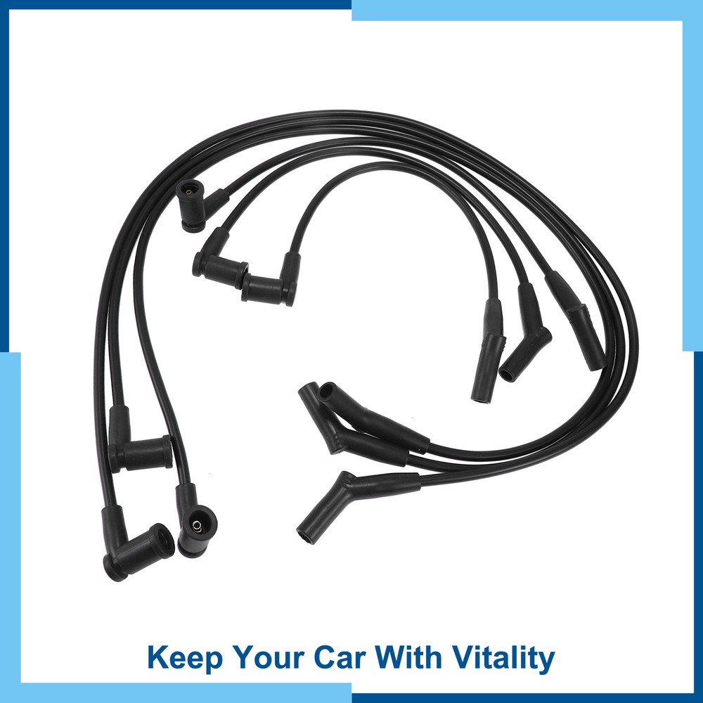 Pack (1) Spark Plug Wire Ignition Coil Cable for Ford E-150