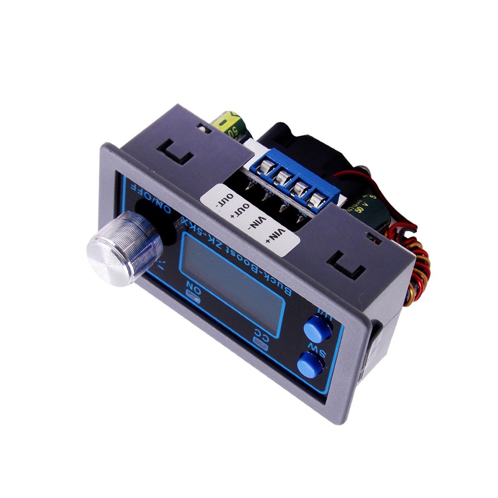 DC Adjustable Step-Up Down Buck Boost Power Supply Voltage Regulator LCD Module.