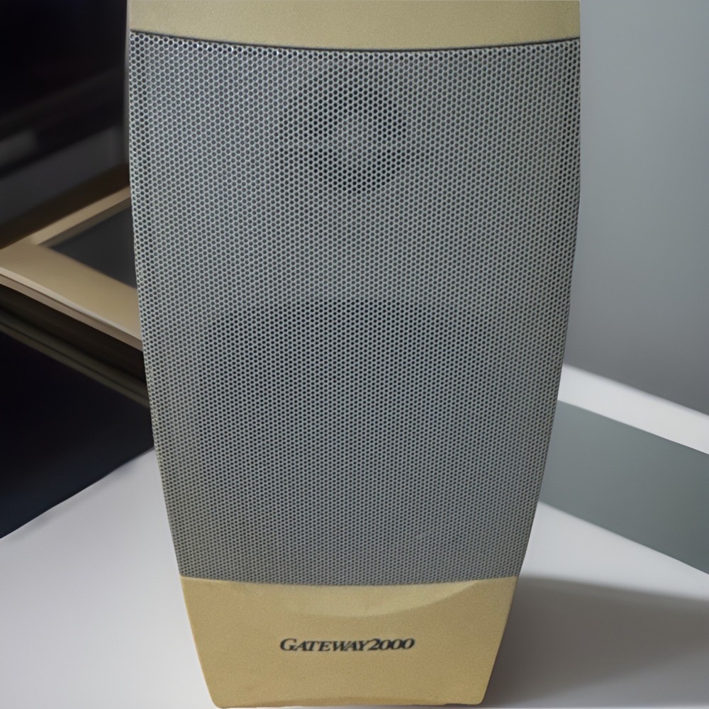 Gateway 2000 PC (1) Speaker ACS41 Altec Lansing (Tested & Working) Vintage