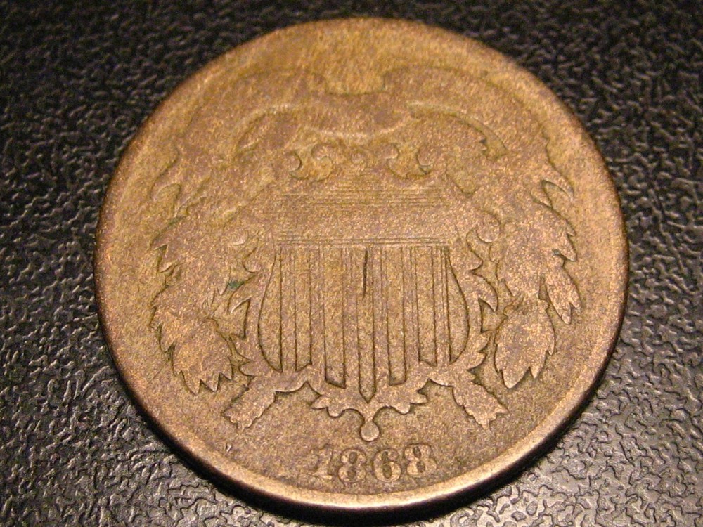 1868 Two Cent Piece