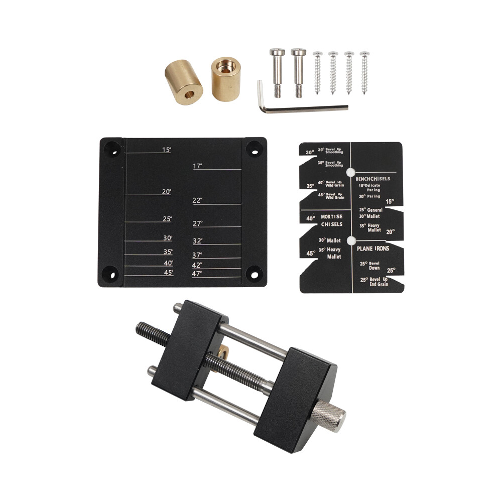 Honing Guide System Chisel Sharpening Kit for Woodworking Chisels and Planes