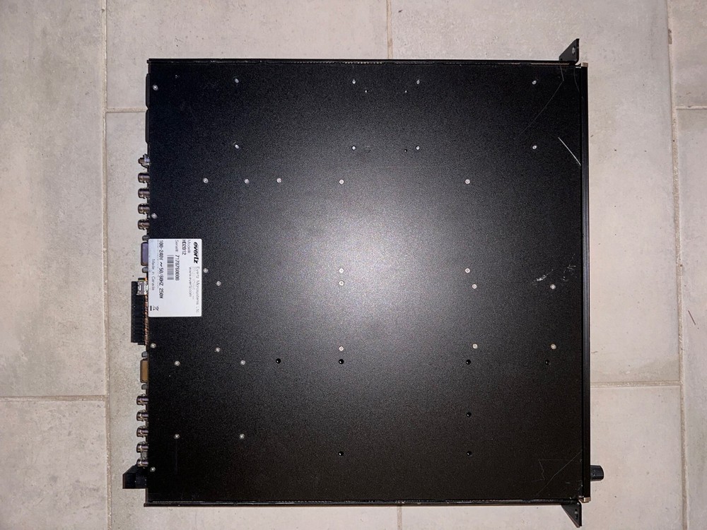 Evertz PassPort HD2012 1RU Multi-Path Video Converter Frame Synchronizer