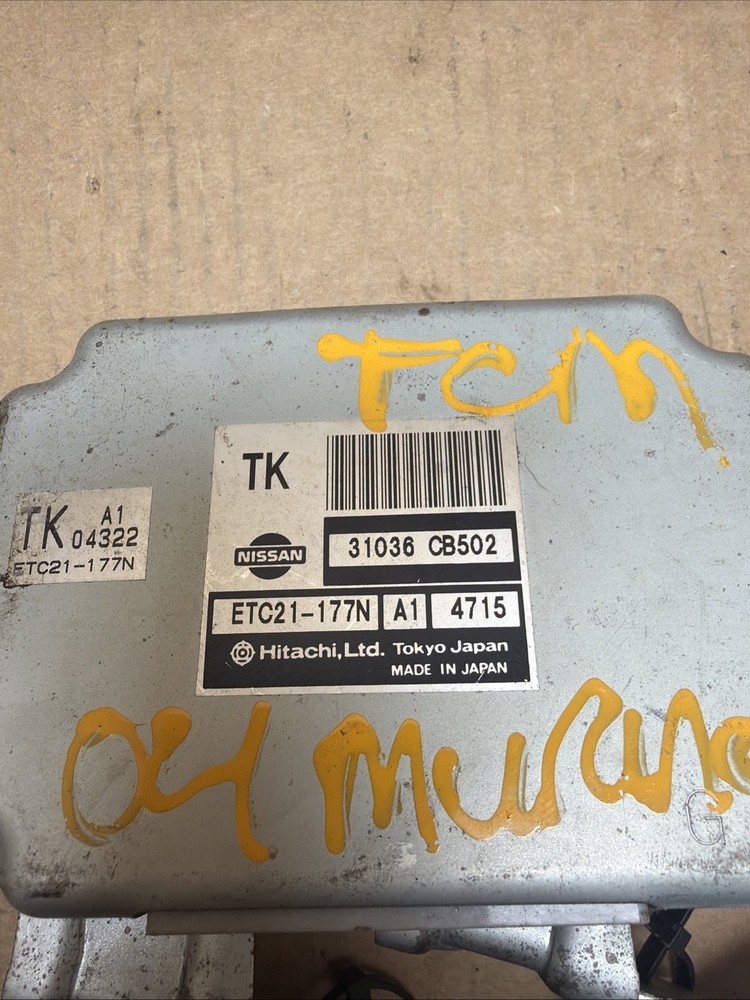 2004 Murano TCM Transmission Control Module 31036 CB502