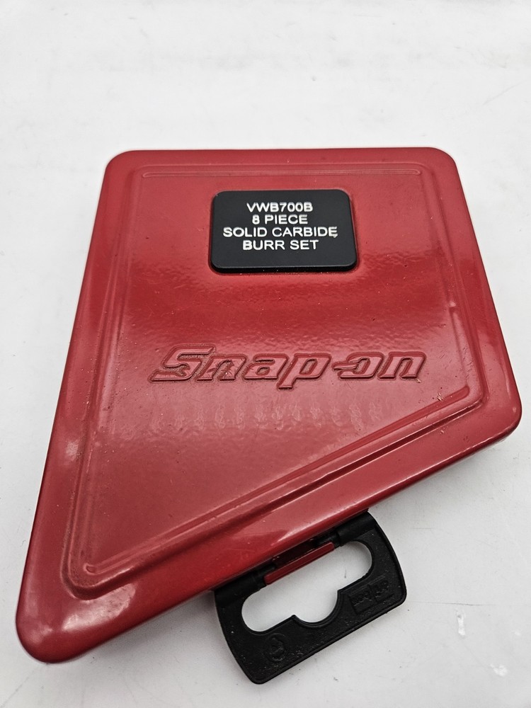 1 MISSING Snap-on Tools  VWB700  Solid  Carbide Burr Set with Metal Case