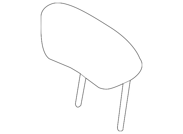 Genuine Ford Headrest AE5Z-54611A08-BL