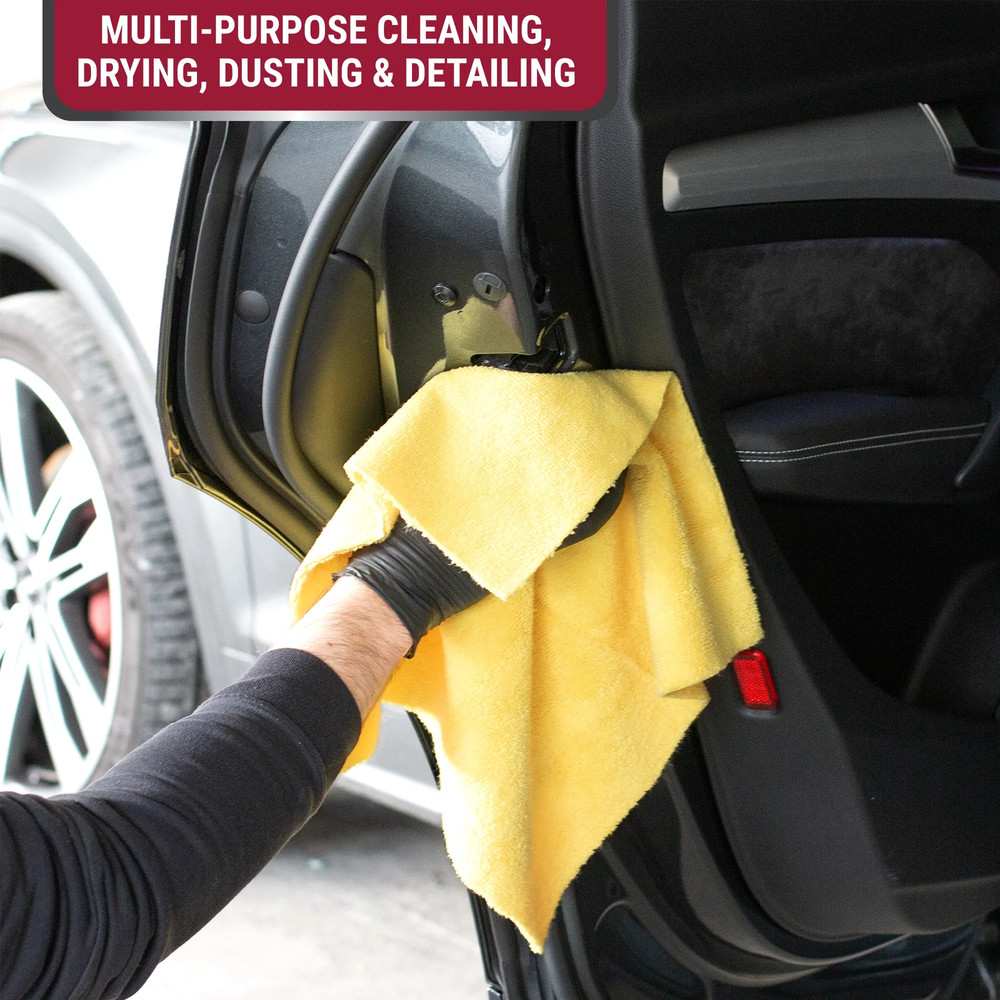 Heavy Duty Multi-Purpose Microfiber Detailing Towel, Dust Cloth