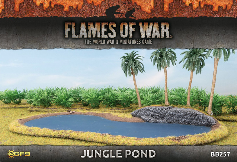 Battlefront BB257 Features: Jungle Pond Gaming Terrain