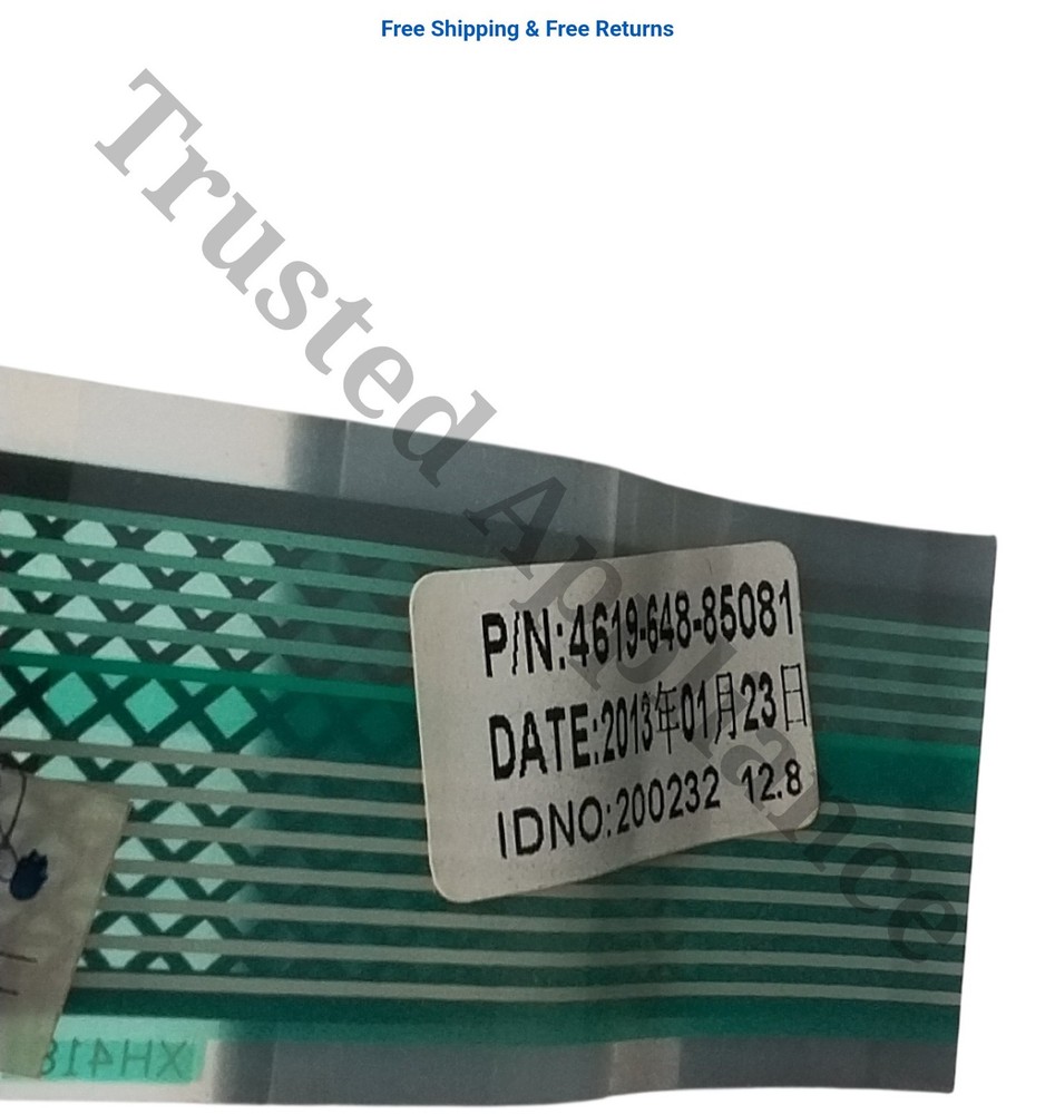 Whirlpool Microwave Control Panel Console W10286819 SILVER