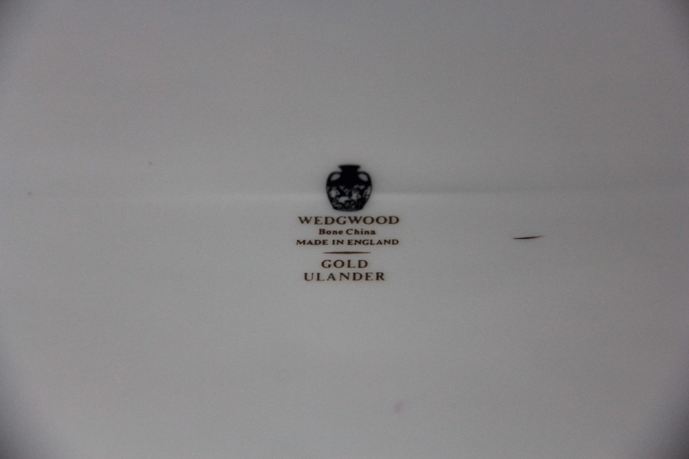 Wedgwood Gold Ulander Pattern Dinner Set Sold Separately!